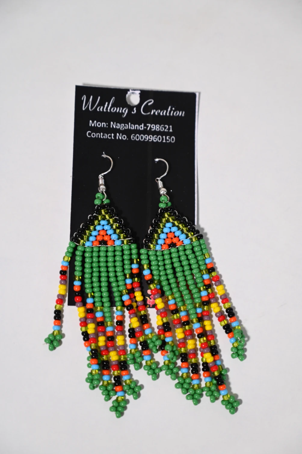 Dance like a Peacock handmade beaded Earrings – Risham Jewelry